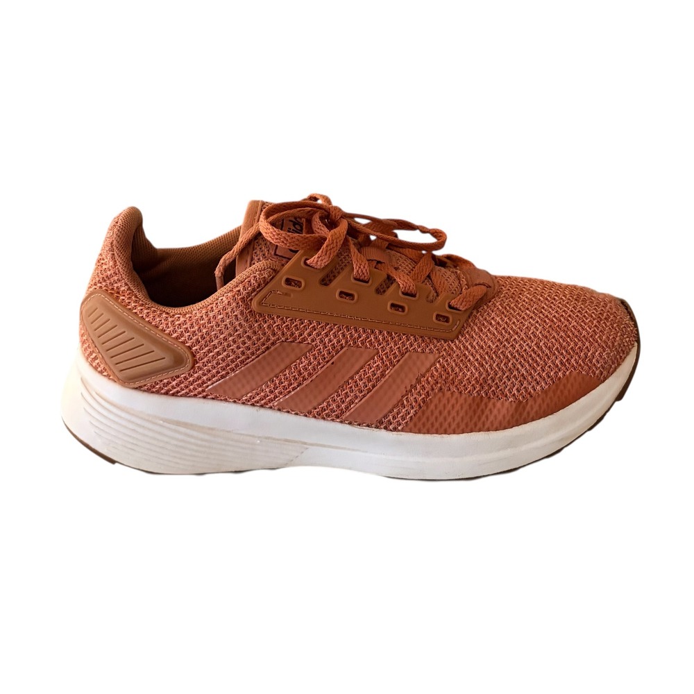 Adidas Duramo 9 Salmon‎ Size 7 Mesh Running Shoes Women Core Athletic